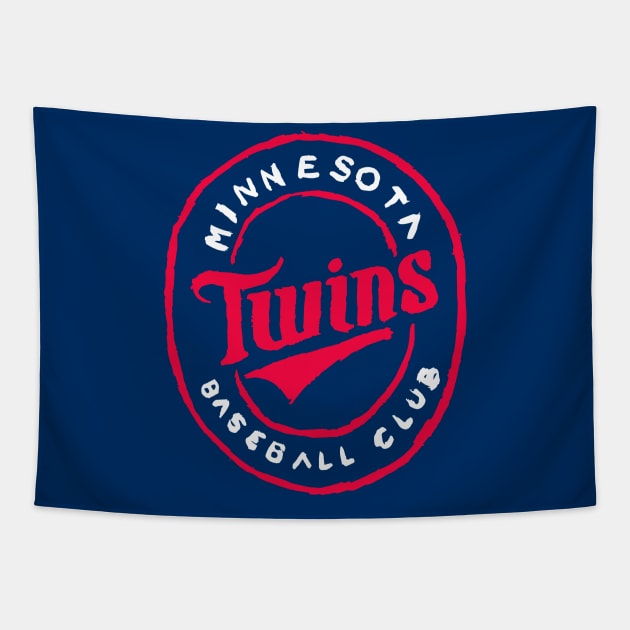 Minnesota Twiiiins 03 Tapestry by Very Simple Graph