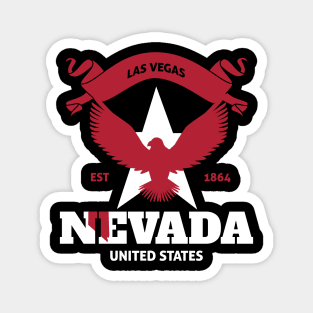 US Eagle NEVADA Celebration Day, Happy NEVADA State Day Nevada Happy Celebration Day Magnet