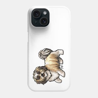 Dog - Shih Tzu - Gold Phone Case