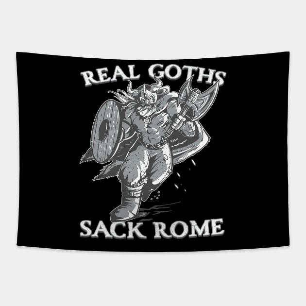 Real Goths Sack Rome Tapestry by Emmi Fox Designs