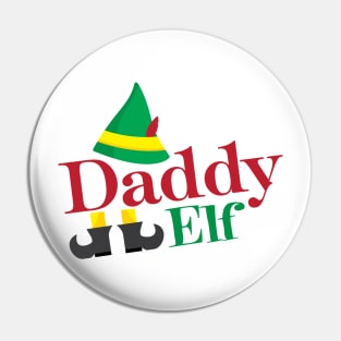 Daddy Elf Pin