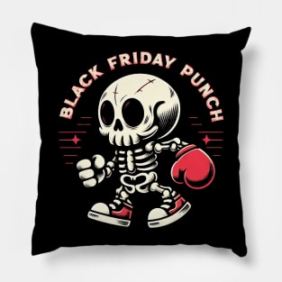 Black Friday Punch Pillow