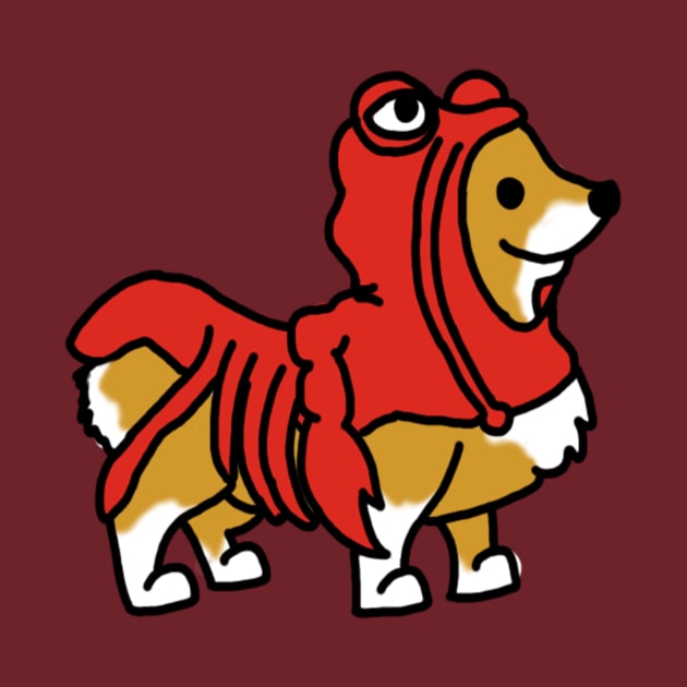 Lobster Corgi by EricHoRaw