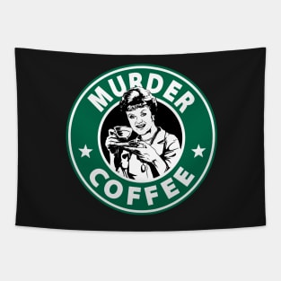 Murder Coffee Tapestry