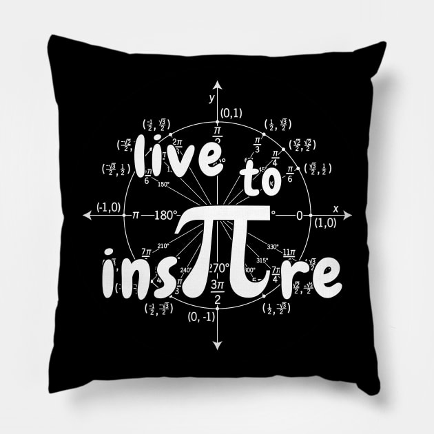 Pi Day Pillow by valentinahramov