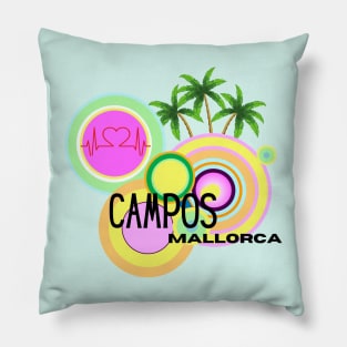 Campos, Mallorca Spain Pillow