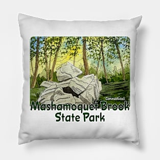 Mashamoquet Brook State Park, Connecticut Pillow