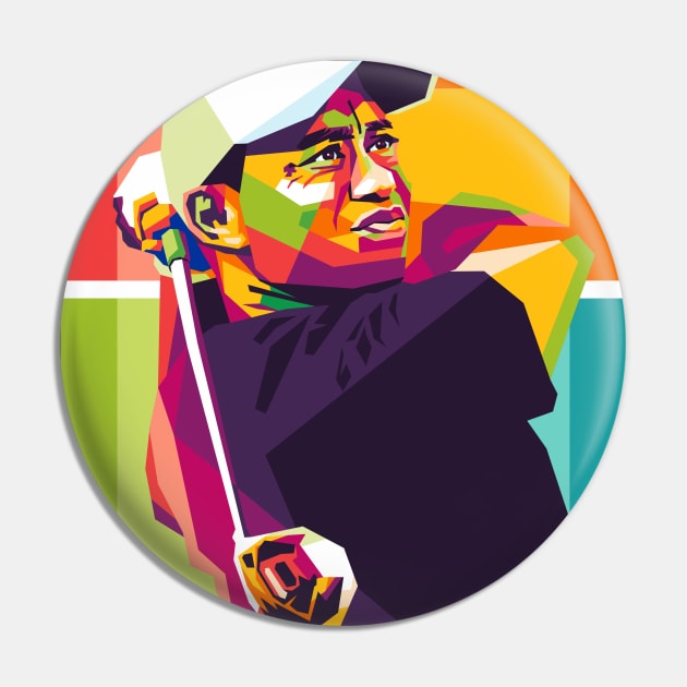 tiger woods wpap Pin by cool pop art house