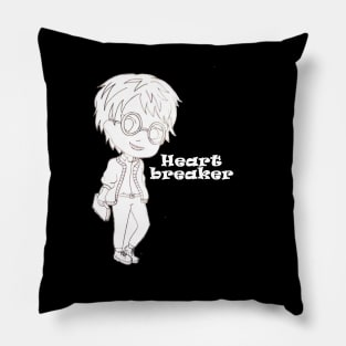 you are a heart breaker Pillow