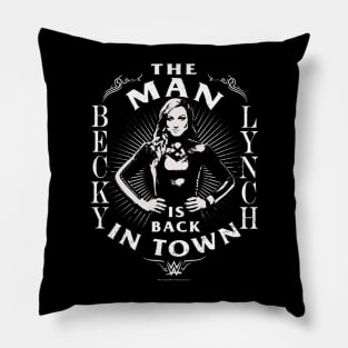 Becky Lynch The Man Is Back In Town Pillow