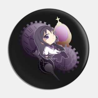 Homura's Clocks Pin