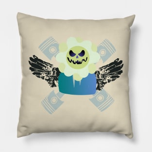 flower pumpkin Halloween design 2023 Pillow