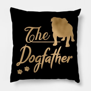 The English Bulldogfather Pillow