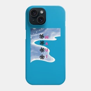 Maui Hawaii Sea Turtles Phone Case