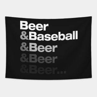 Beer & Baseball Tapestry