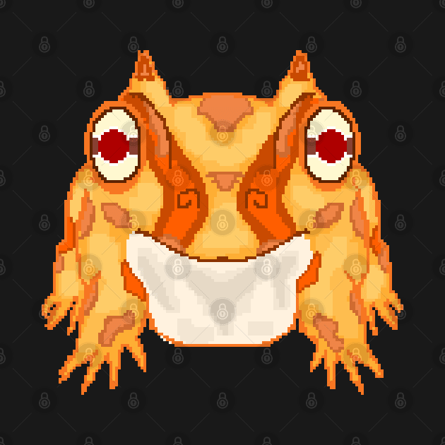 Frog Pixel Art by IgorAndMore