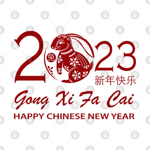 Happy chinese new year 2023 - Zodiac sign year of the rabbit by Shaniya Abernathy