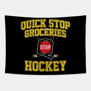 Quick Stop Hockey Tapestry