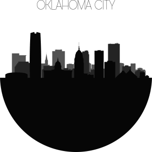 Oklahoma City Skyline Magnet