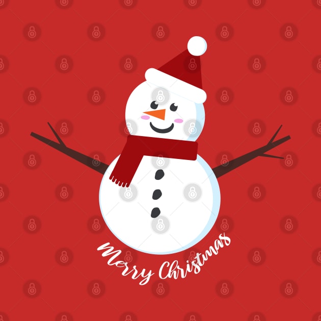 Cute Snowman by themadesigns