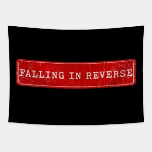 vintage retro plate Falling In Reverse Tapestry