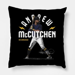 Andrew McCutchen Milwaukee Arc Pillow