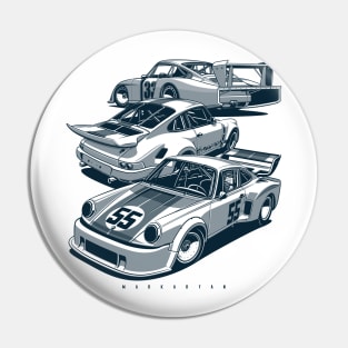 Motorsport legends Pin