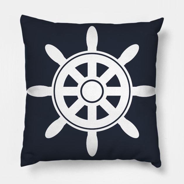 Ship's wheel design Pillow by Costa Brava Lifestyle