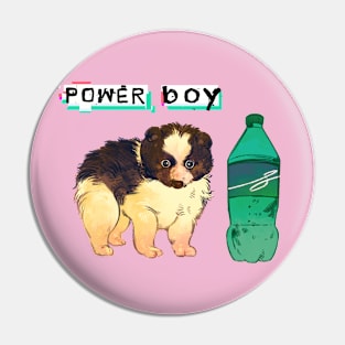 My Favorite Superhero, Power Boy Pin