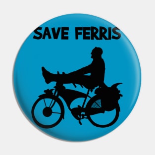 Save Ferris Pee Wee Herman Pin