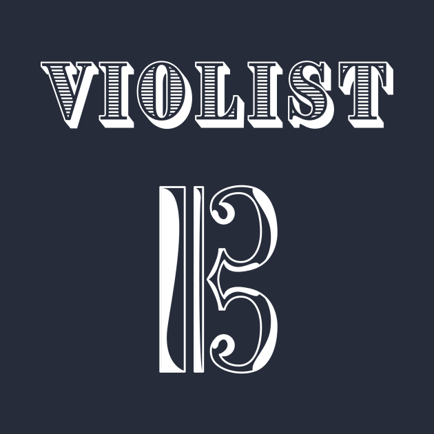 Violist with Alto Clef by TritoneLiterary