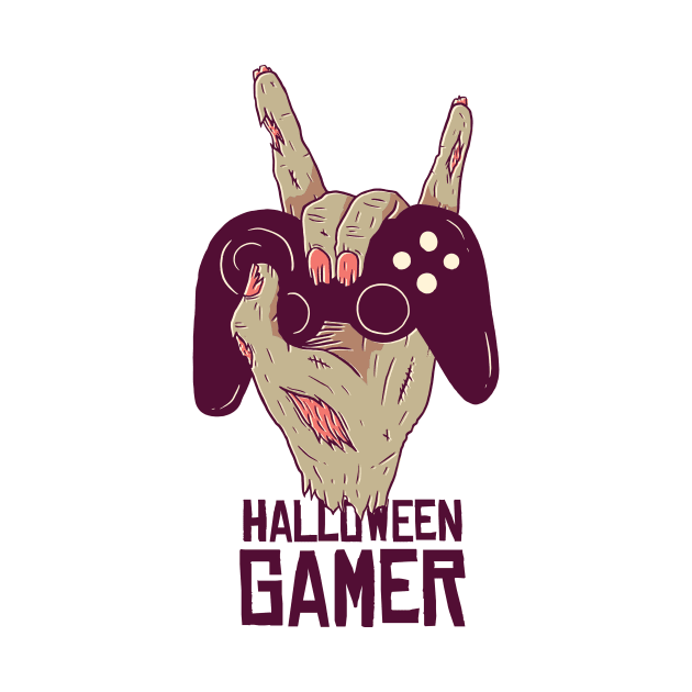 Halloween Gamer by LR_Collections