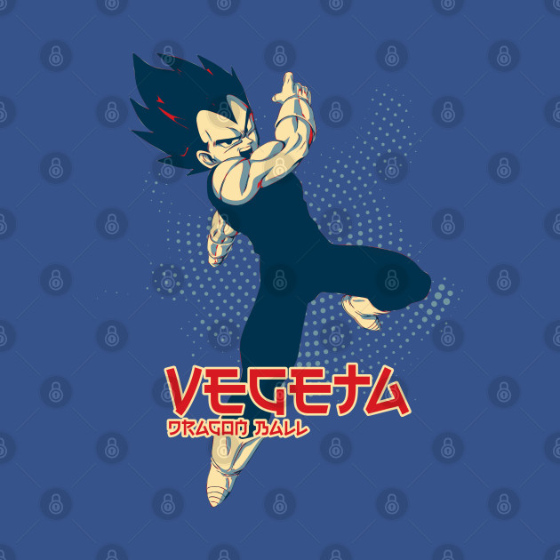 Vegeta Dragon Ball Hope Style - Vegeta - T-Shirt
