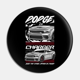 American Charger SRT Hellcat Car Pin