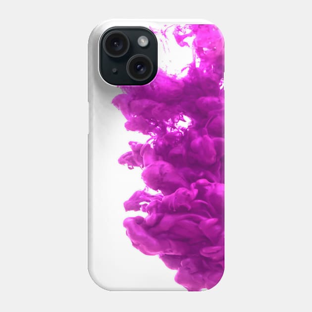 Abstract colorful pattern geometric smoke Phone Case by Otaka-Design