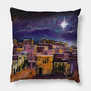 Star over Bethlehem Pillow