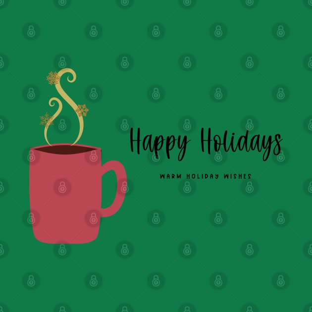 Happy Holidays - Seasonal Greeting Design by gabby.gp.designs