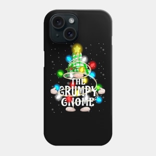 The Grumpy Gnome Christmas Matching Family Shirt Phone Case