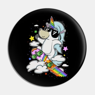 RAINBOW SKATER Pin