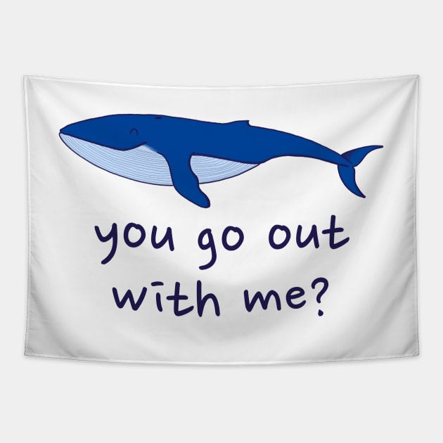 Whale you go out with me? Tapestry by Andropov