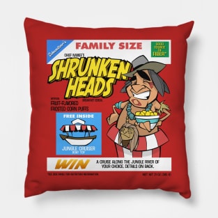 Chief Namee's Shrunken Heads Cereal Pillow