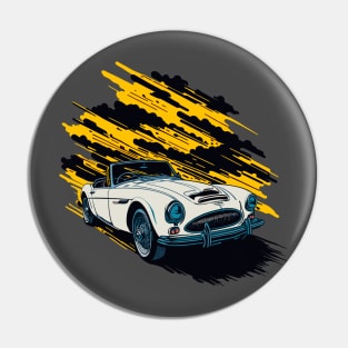 Austin Healey 3000 Vintage Car Pin