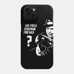 Used Guitar Player (light on dark) Phone Case