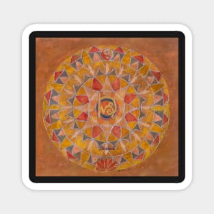 Steinbock Horoskop Mandala Produkte Magnet