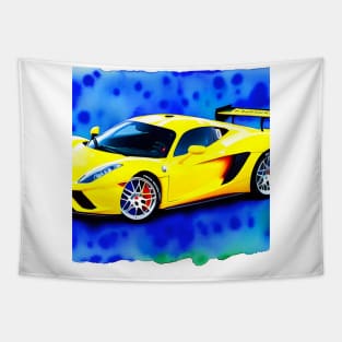 Sport car Tapestry