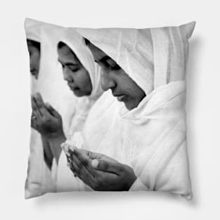 Praying Women in Trinidad Pillow