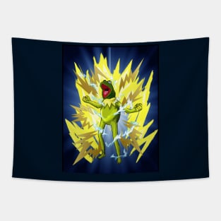 Super Saiyan Kermit Tapestry