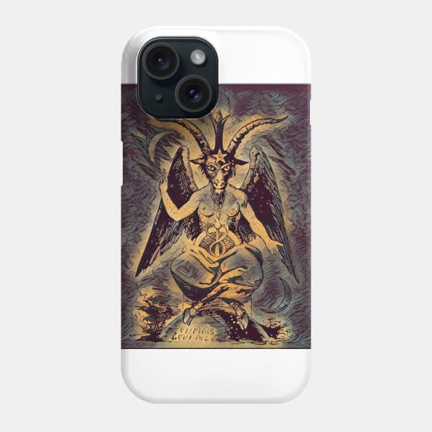 Satan Painting Phone Case by RoseWear