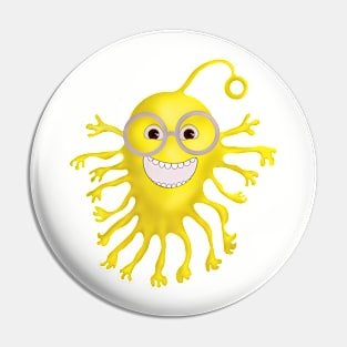 Yellow Gum creature Pin