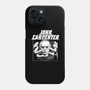 John Carpenter Metal Portrait Phone Case